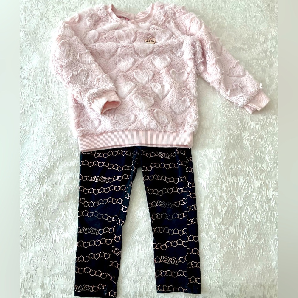 Juicy Couture toddler girl set